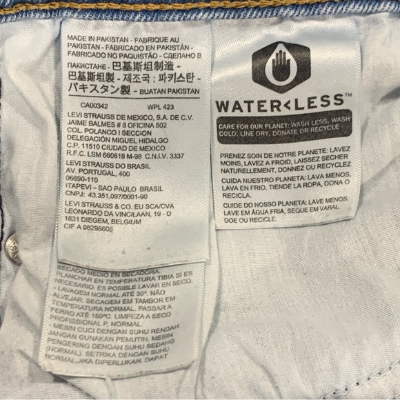 Levi's | Women's Premium Wedgie Icon Fit Light Wash Denim Jeans | Sz 32 - Picture 13 of 16